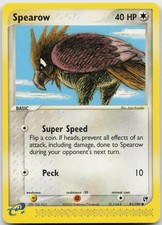 Spearow 81/100 Pokemon Sandstorm - LP on eBay