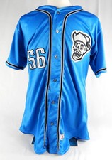 2024 Las Vegas Aviators Dany Jimenez #56 Game Used Blue Jersey Copa Diversion