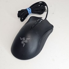 Razer DeathAdder Elite Wired Right Handed Gaming Mouse RZ01-0201 Tested Working