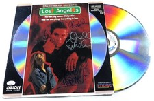 Disco láser autografiado multifirmado Lost Angels Sutherland Horovitz JSA AV72068