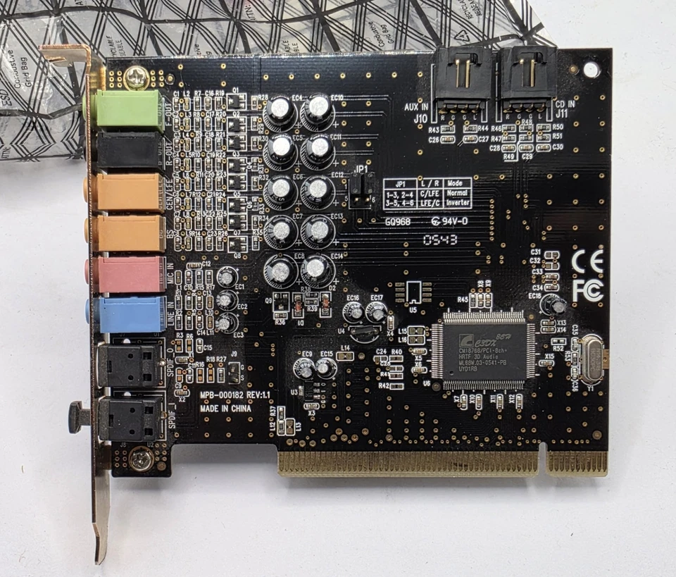 Turtle Beach MPB-000182 Montego DLL 7.1 PCI Sound Card Rev 1.1 USED - Image 2 of 4