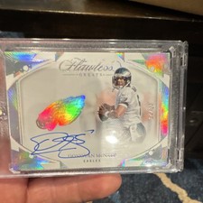 Panini Flawless Greats Donovan McNabb Autograph #G-DMB /20 Eagles 2024