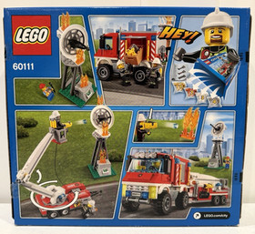Lego City 60111 Fire Utility Truck - factory sealed with some box wear