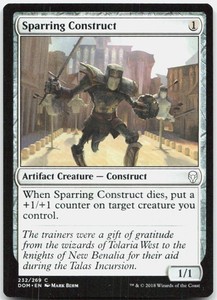 Sparring Construct 232/269 Dominaria MTG Common