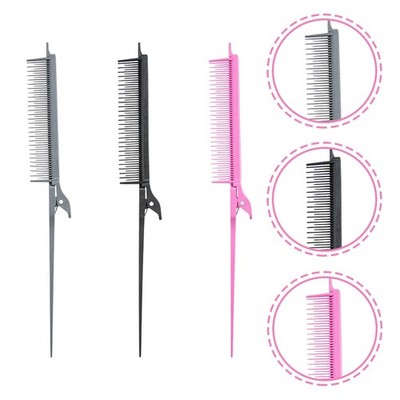  3 Pcs Neckkamm Haarentwirrung Haarfärbekamm Scheitelkämme Zum Flechten Von