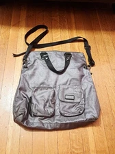 Kenneth Cole Reaction Gunmetal Hobo Bag