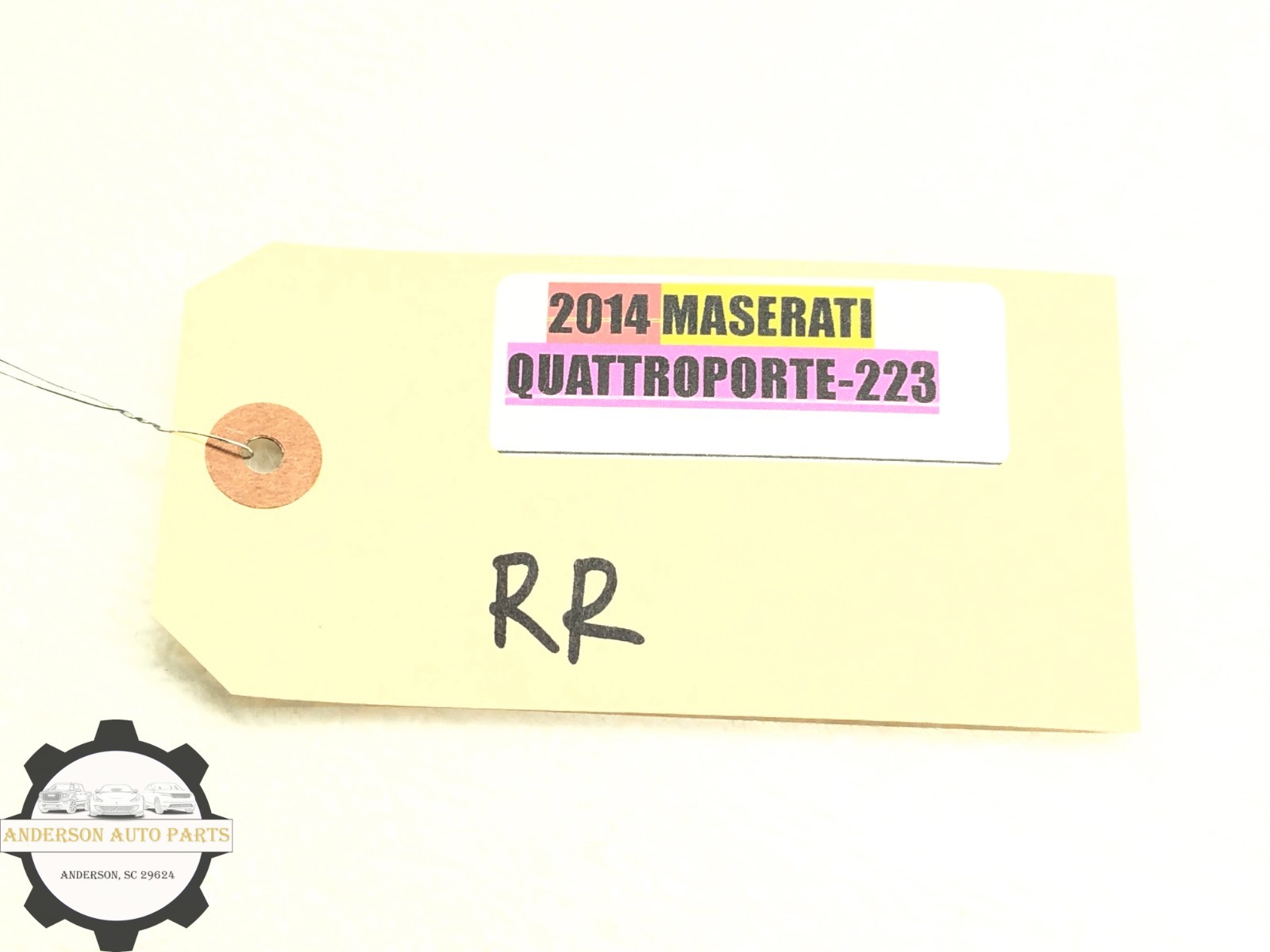 2014-2022 MASERATI QUATTROPORTE RIGHT PASSENGER REAR DOOR WINDOW GLASS #NOTE