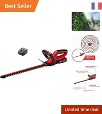 Taille-Haies Électrique Sans Fil Einhell - Longueur de Coupe 46 cm, Lame Inox