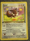 Eevee Pokemon Card First Edition Basic Set 51/64 Vintage 1999 Pokemon TCG
