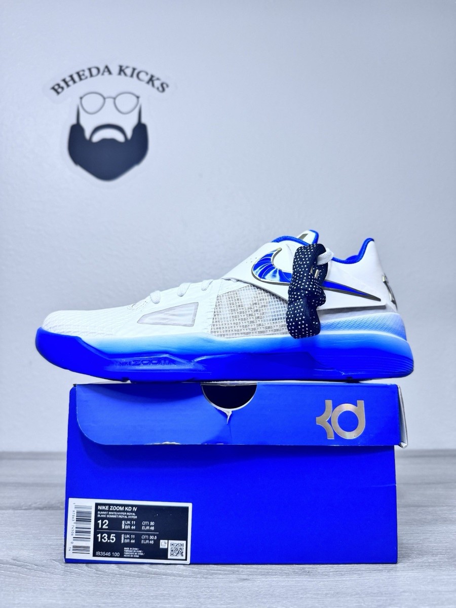 Size 12 - Nike Zoom KD 4 The Real MVP - Summit White for sale