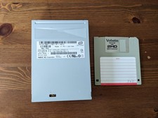 Internal Floppy Disk Drive 3.5 NEC FD1231M 2005 With 1 Diskette. Tested.