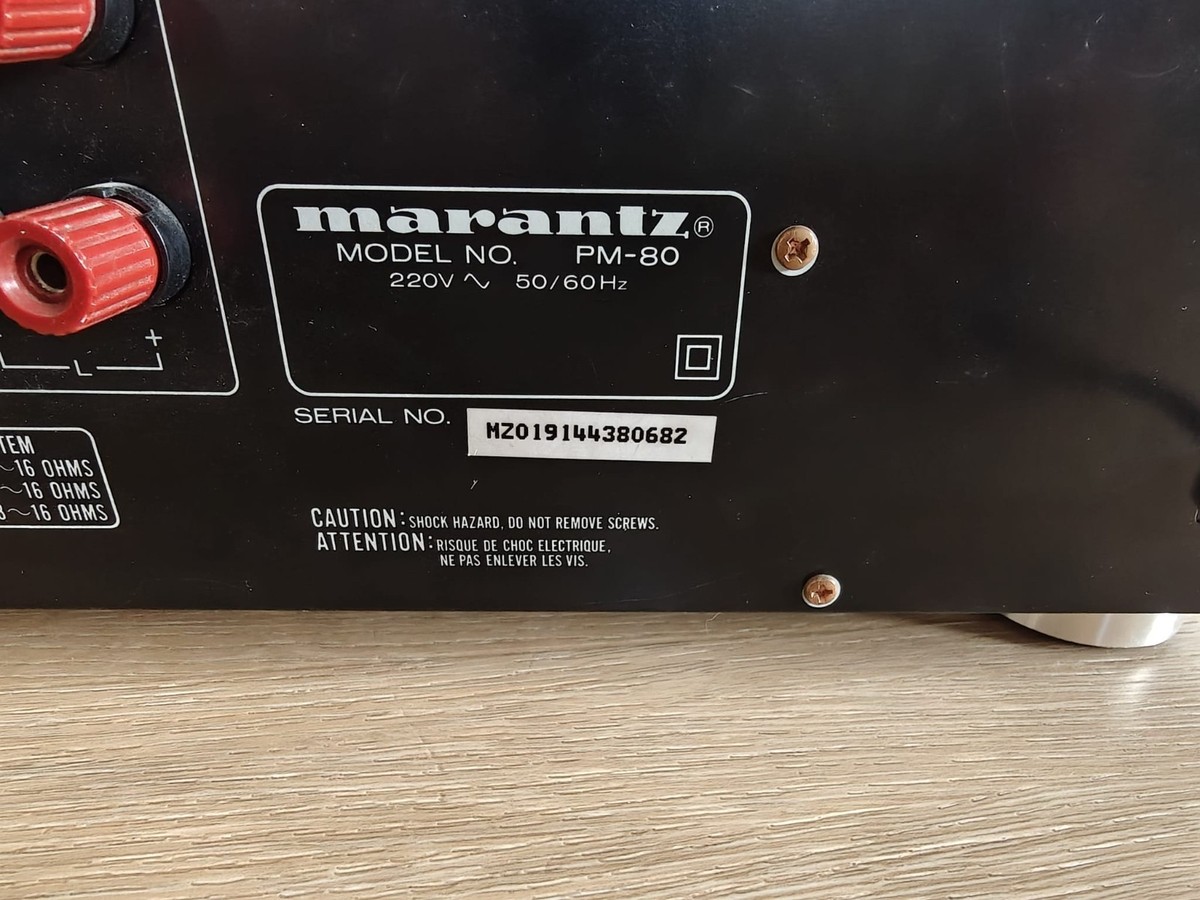Marantz PM 80, Excellent condition, Recently Serviced | eBay