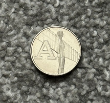 2019 Angel of the North A-Z Alphabet 10p Ten Pence Coin Letter A Rare Circulated