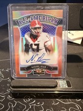 2022 Leaf Valiant - All-American Nakobe Dean #AA-ND1 Orange /25 (AU, RC)