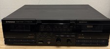 Pioneer CT-W600R Stereo Double Cassette Deck Dolby Bench