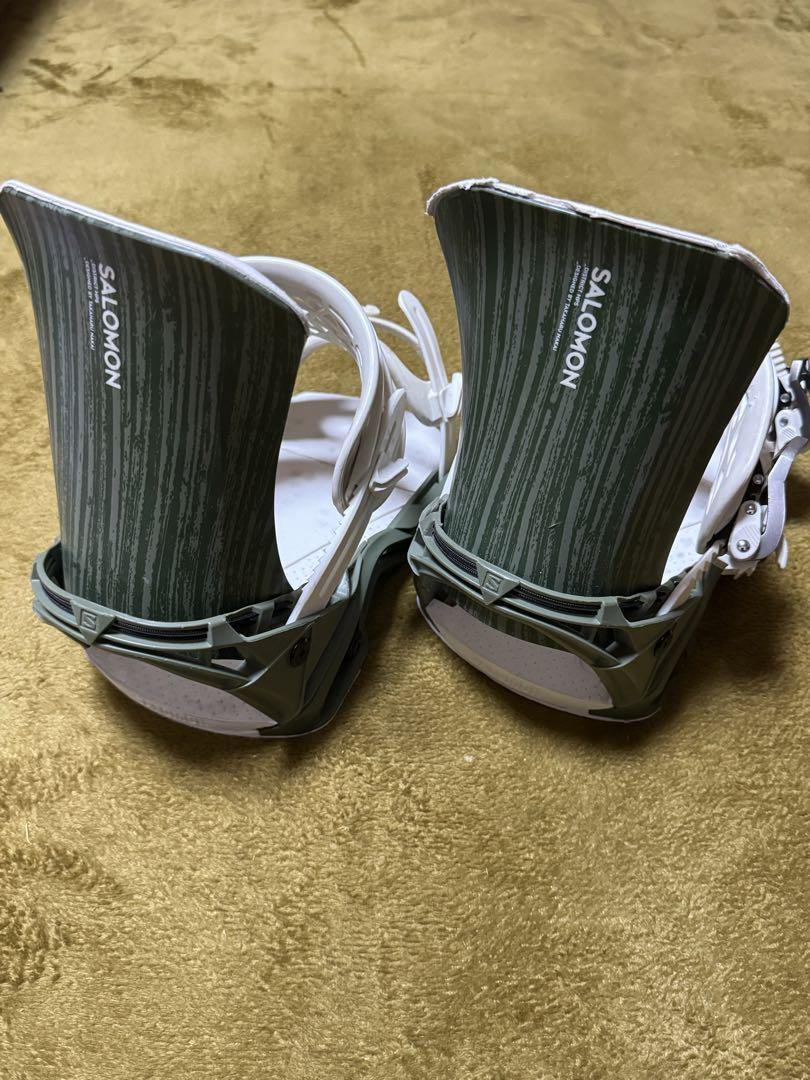 Attacco SALOMON DISTRICT HPS taglia M 21 23 modello cinghia tipo snowboard con scatola a