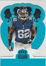 2014 Panini Crown Royale Retail Blue 161/199 #89 Rueben Randle Giants Rookie