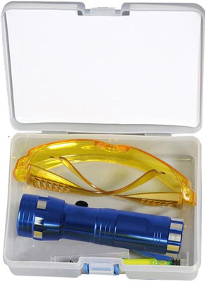 Fluorescent Protective Glasses Air Conditioning Accurate Leak Detector Kit Tools