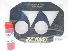 YONEX: SET OF TENNIS RACQUET STENCIL MID TO MP SIZE AND RED STENCIL INK AC502A