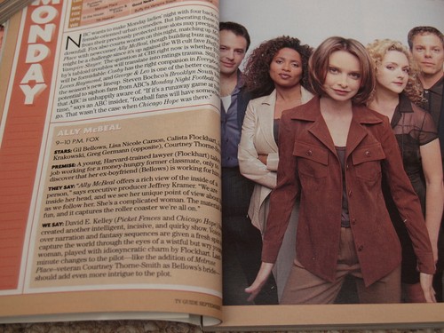 Fall Preview TV Guide: 1990-1999, 10 issues; Winter Preview; Returning Favorites - Picture 20 of 24