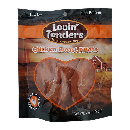 Lovin tenders dog store treats