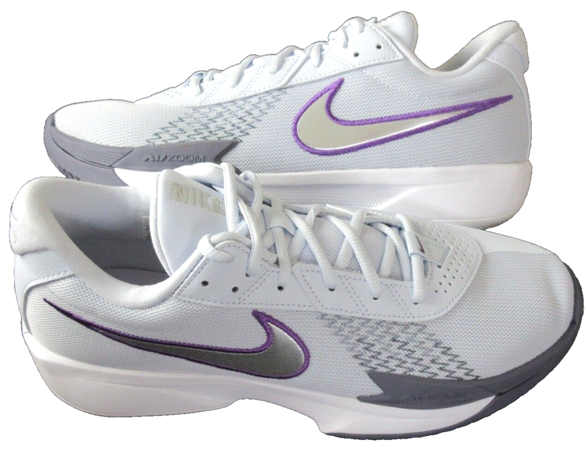 NIKE AIR ZOOM G.T. CUT3 ホワイト/グレー/パープル