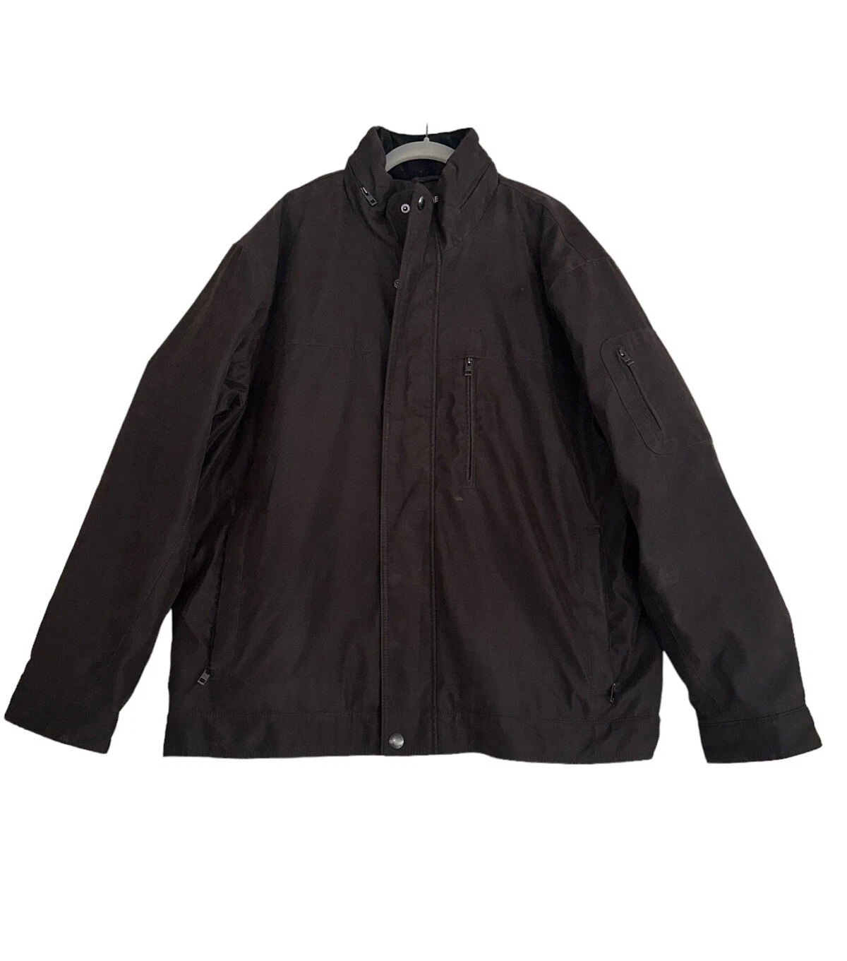 Michael Kors Jacket Winter Coat Wool Lined Water Resistant Sz XL Bomber