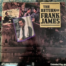 The Return Of Frank James - Laserdisc buy 6 for Free Shipping