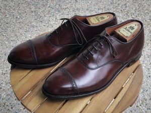 alden cap toe oxford