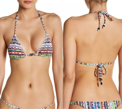 新品3万円 インポート ビキニ ale BY ALESSANDRA  羽モチーフ Ale BY ALESSANDRA Brazilian Beach Blanket Bikini . High Fashion