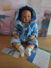 Nico von Monika Peter - Leicht, Künstlerpuppe Baby, lim. 199/500, 52 cm