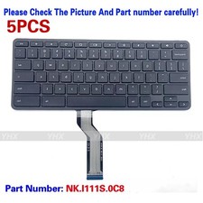 5X Acer Chromebook 511 C734 C741L 311 C722 C722T US Black Keyboard NK.I111S.0C8