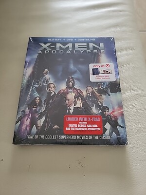X-men Apocalypse Target With 1983 Yearbook Blu-ray and DVD for