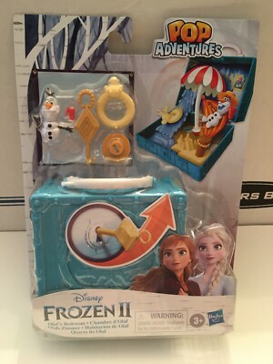 Disney Frozen Olaf Snowman Beach Summer Playset Pop Adventures Mini Figure