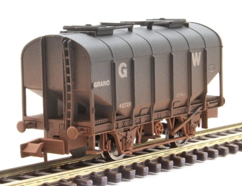 Dapol 2F-036-052 N Gauge Bulk Grain Hopper GWR 42320 Weathered | Zustand: New
