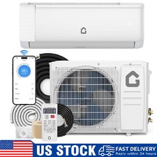 12000 BTU Ductless Air Conditioner Mini Split ,22 SEER2 AC Heat Pump w/Kit 110V