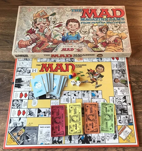 VINTAGE - Mad Magazine Board Game - Parker Brothers - 1979 - Complete