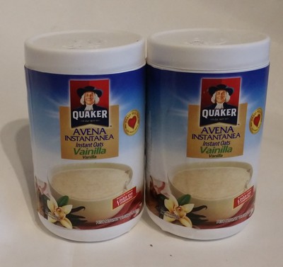2 11 6oz Quaker Oatmeal Vanilla Instant Oats Puerto Rico Breakfast Hot Cereal Mn Ebay