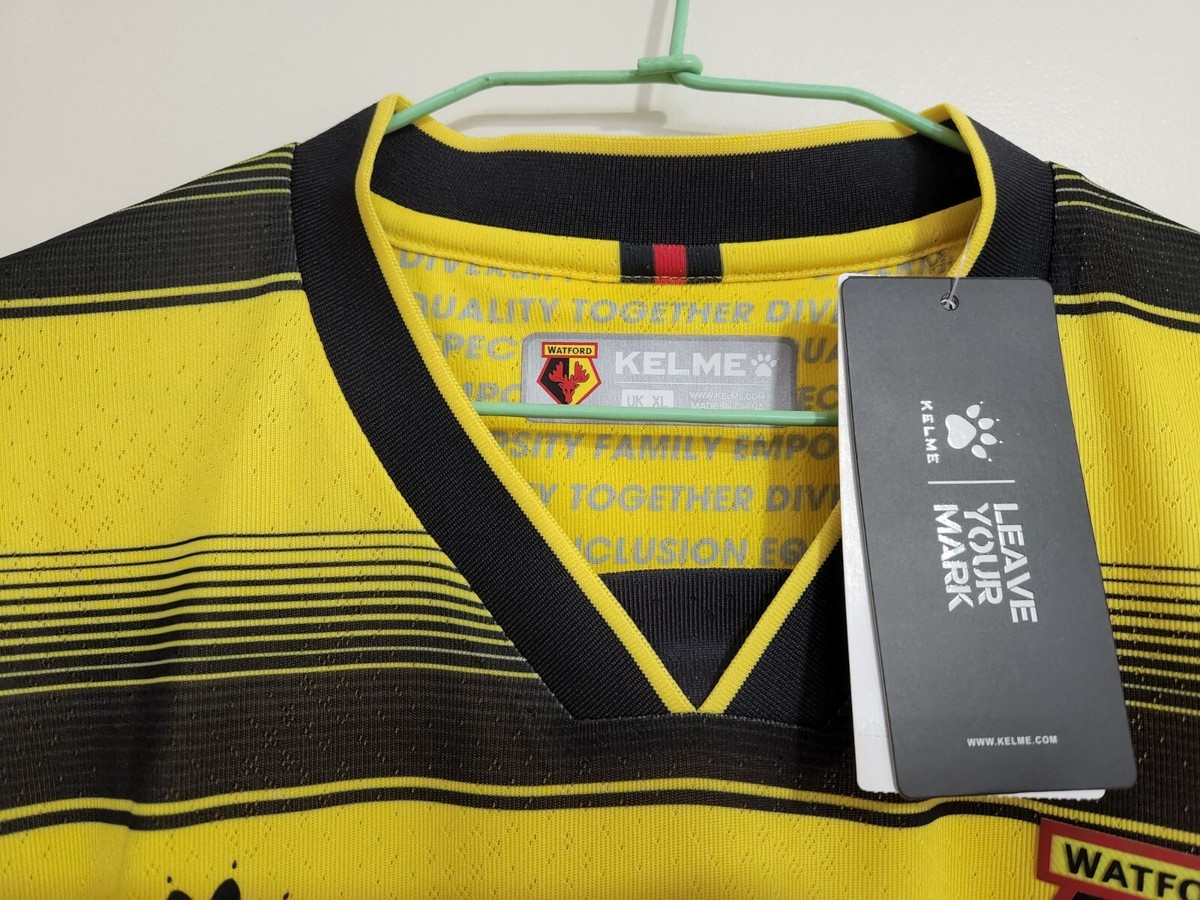Watford FC Home Jersey 21/22, BNWT, 100% Original Jersey | eBay