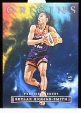2023 Panini Origins WNBA Skylar Diggins-Smith Base Blue #37/75 Mercury