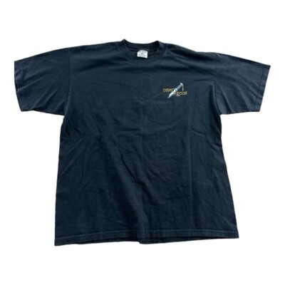 Vintage Y2K Logo Tee USMC Recon 7.62 Design Double-sided Mens USA 