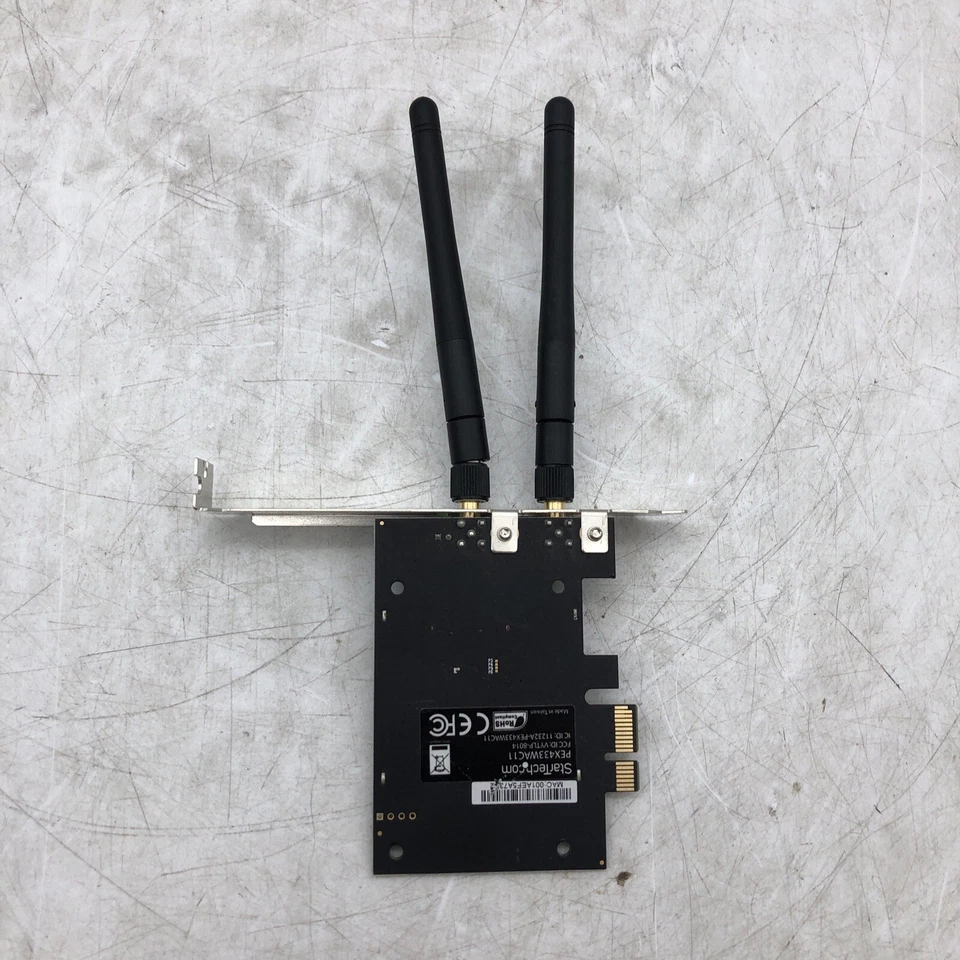 Startech AC600 Dual Band PCIe Wireless Network Card PEX433WAC11 PARTS REPAIR - Image 4 of 4