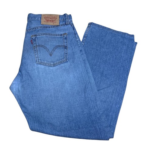 Vintage Levis 751 Jeans Denim para hombre W32” L30” Pierna Recta Azul  Informal | eBay