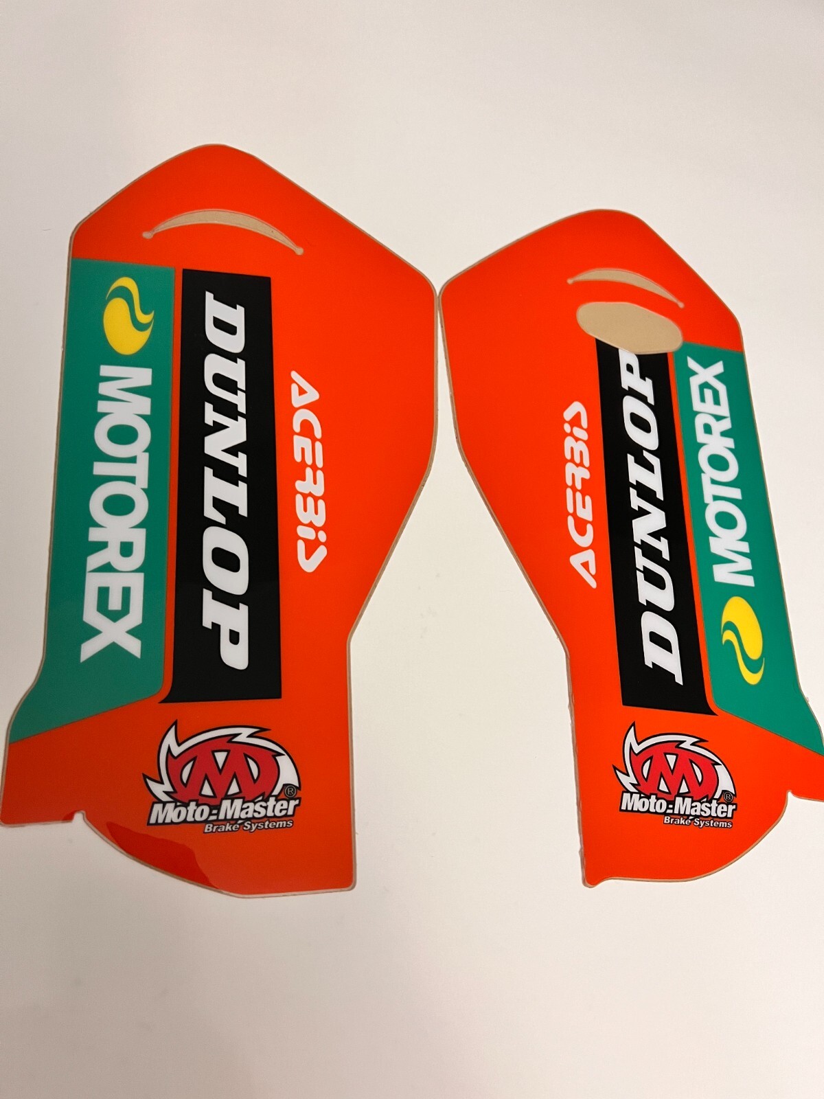 KTM fork guard decals stickers graphics 1522 sxf mxc exc xcf 125500