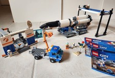 LEGO City Rocket Assembly & Transport 60229 w/ 8 Minifigs Assembled