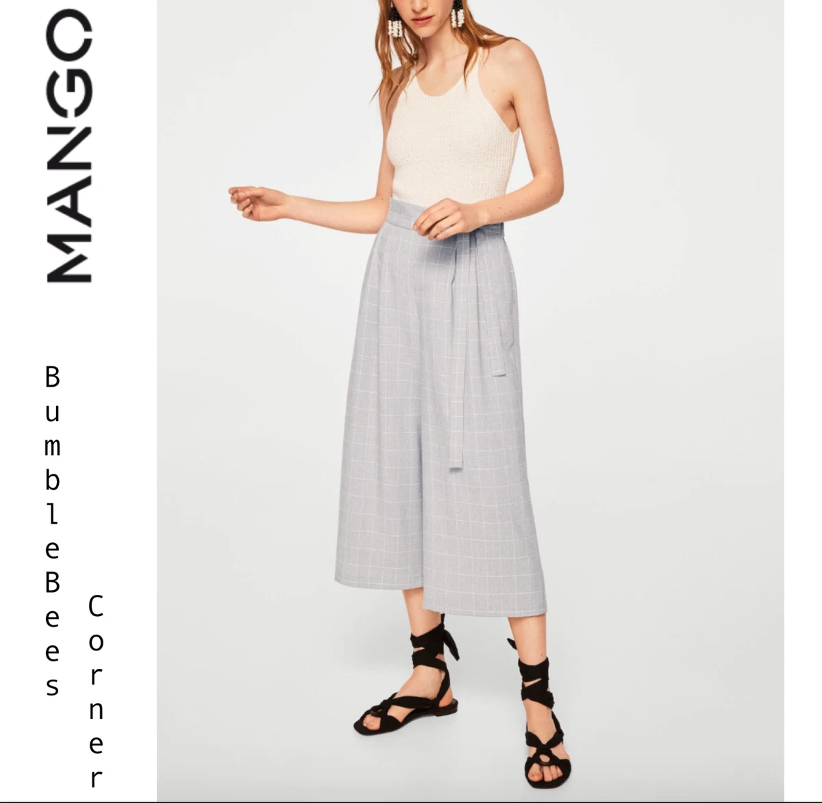 Mango lace on sale up sandals