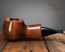 Mr. Brog HAND MADE WOODEN SMOKING PIPE FOR TOBACCO 52  Scoot Brown PEAR + BOX
