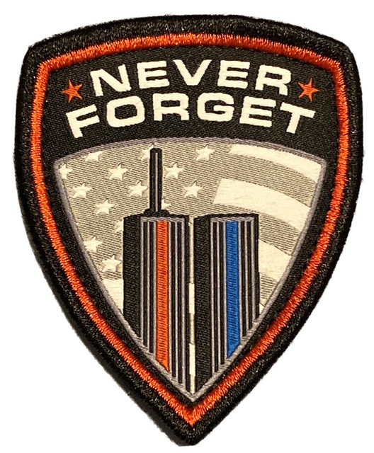 NYPD FDNY PATCH GOVX RARE 9/11 WORLD TRADE CENTER PATCH POLICE FIRE ...