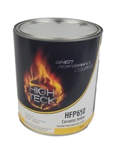 High Teck HFP 650 GM Code 52 Corvette Yellow Basecoat Automotive Paint Gallon