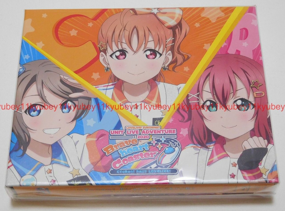 Love Live Sunshine CYaRon First LOVELIVE Braveheart Coaster Blu 